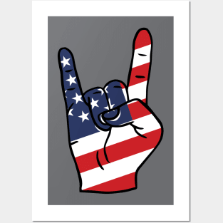 Rock On, USA Posters and Art